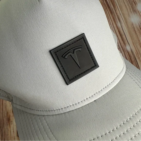 Tesla Aero Snapback Hat Light Gray - Picture 6 of 15